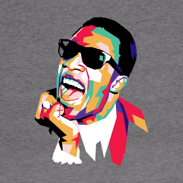 stevie wonder abstract by Martincreative